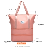 Вместительный и большой чемодан, сумка для путешествий, складная сумка через плечо, набор, сумка для хранения, спортивная сумка