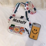 Сумка через плечо для отдыха, универсальный мультяшный шоппер, небольшая сумка, барсетка