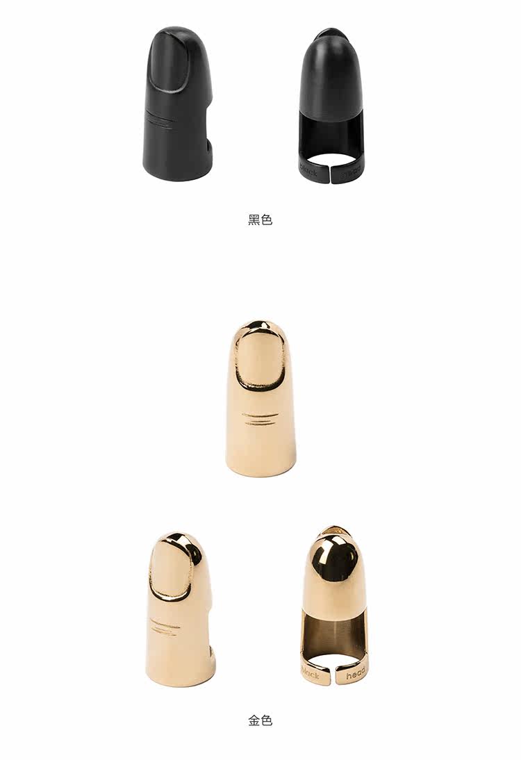 Bague mixte BLACK HEAD en Acier au titane - Ref 3088439 Image 18