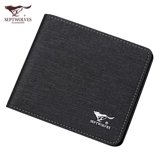 Septwolves, короткий бумажник, тканевая сумка, ультратонкий кошелек