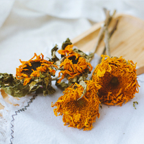 Sunflower natural dried flower art pastoral real flower air dried home accommodation dining table decoration shooting props