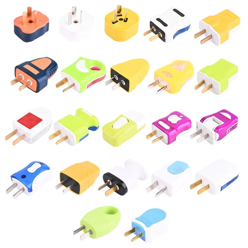 Чистая медная промышленность Съемный 2 -контактный 3 Фиксированный вращение 10A/16A взрывы -Две выталкиваемые две заглушки Три штекатора универсальные заглушки и преобразование