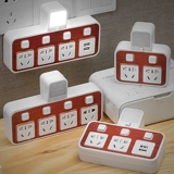 Беспроводное новое удлинитель Антиэлектрический удар с ночным преобразователем гнезда USB Сначала переворачивает два трех четырех преобразованных гарнитура