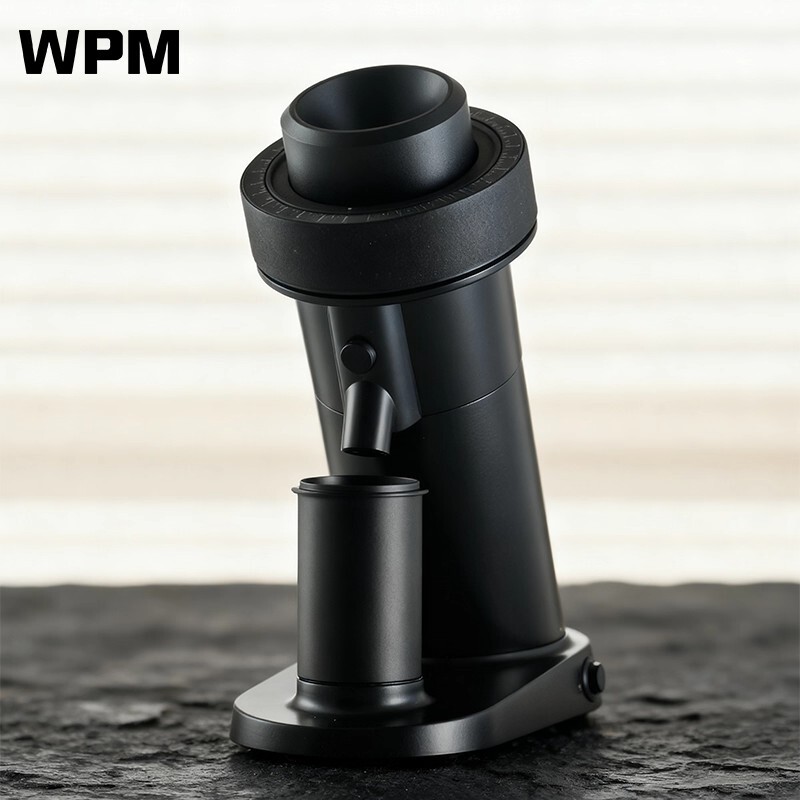 Wpm Huifa Coffee Grinder Zp-1Dm64 Electric Coffee Grinder for Home and Commercial Use, Italian Style Manual Dosing Grinder