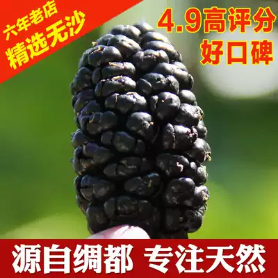 2021 wild sand-free black mulberry dried mulberry 500g super fresh mulberry snack bubble Mulberry cream wine Tea