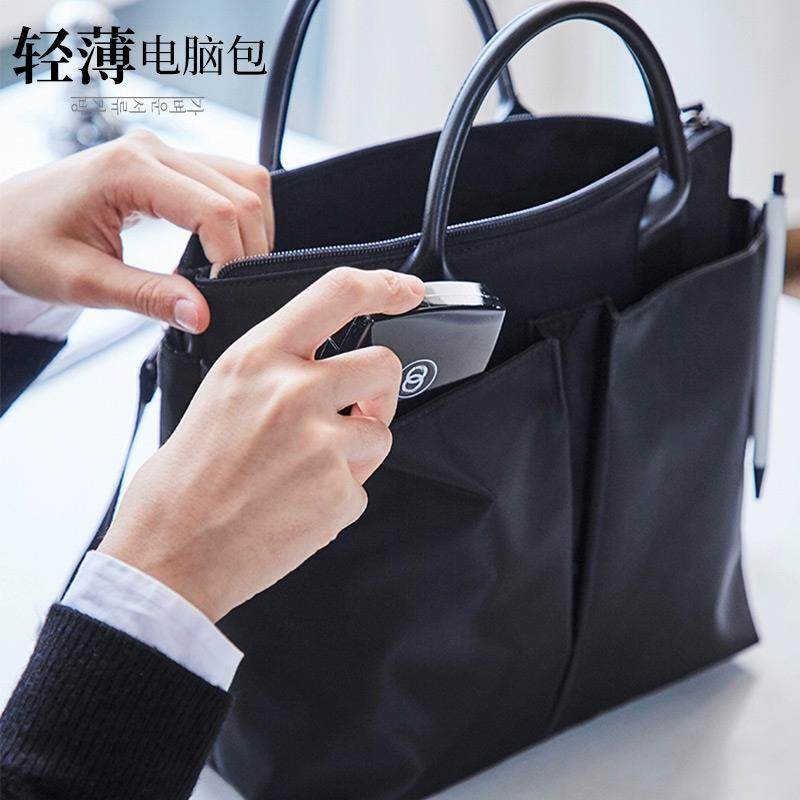 Pen electric bag 14 inch 16 Girls handbag Briefcase Fashion 13ins Wind 15 6 Anti-fall shockproof 17 Applicable Apple macbookpro Lenovo Little New macbook a