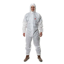 3M4515 jetable avec bouchon de protection anti-poussière laboratoire de pulvérisation de vêtements imperméables 4535 Un costume anti-chimique contre la médecine