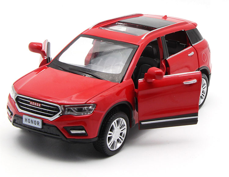 Mô hình xe hợp kim mô phỏng xe mô tô Volkswagen Harvard H6 7 cửa âm thanh và ánh sáng kéo trở lại mô hình xe đồ chơi trẻ em - Chế độ tĩnh đồ chơi trẻ em giá rẻ