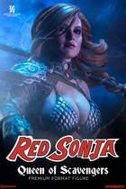 (SOLD) Sideessow 300529 Queens Sword Red Sonja PF statue