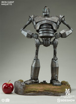 (SOLD)Sideshow 400287 steel Giant Iron Giant Maquette