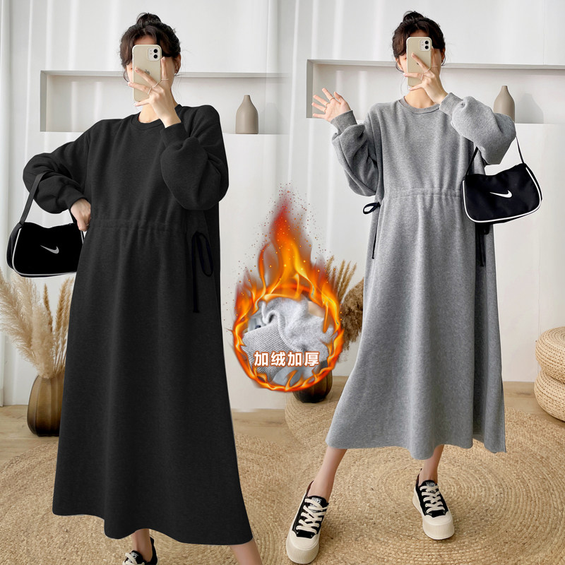 Autumn Winter Dress New Suit Fashion style plus suede thickened thick cotton T Women loose with a knee jacket foreign coat