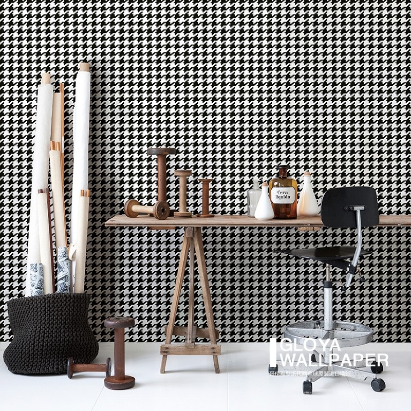 Nordic net red chidori grid wallpaper modern simple living room bedroom background wall paper 8d stereoscopic mural wall cloth