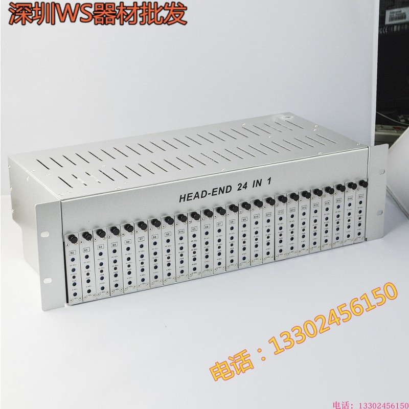 Box-integrated hotel TV system room modulation receiver on Soka suokaSK-24 road modulator