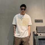 Летняя дизайнерская модная универсальная брендовая футболка, тренд сезона, короткий рукав, оверсайз, подходит для подростков, в корейском стиле