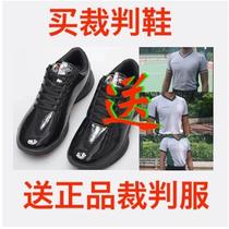 Patent leather bright black basketball shoes fiba basketball referee shoes fiba basketball referee shoes