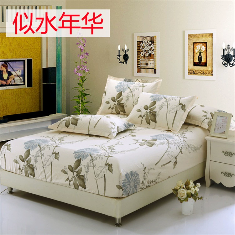 Giường cotton tùy chỉnh 笠 30 * 40 * 50 * 60 * 70 * 80 * 90 * 100 * 120 * 160 * 180 * 190 	ga giường bo chun