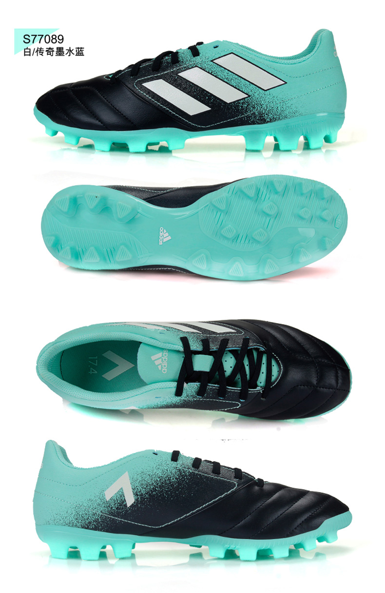 Giày có cánh màu xanh lá cây Adidas ACE17.4 AG TF đích thực BY2208 S77115 S77089 giày thể thao chính hãng