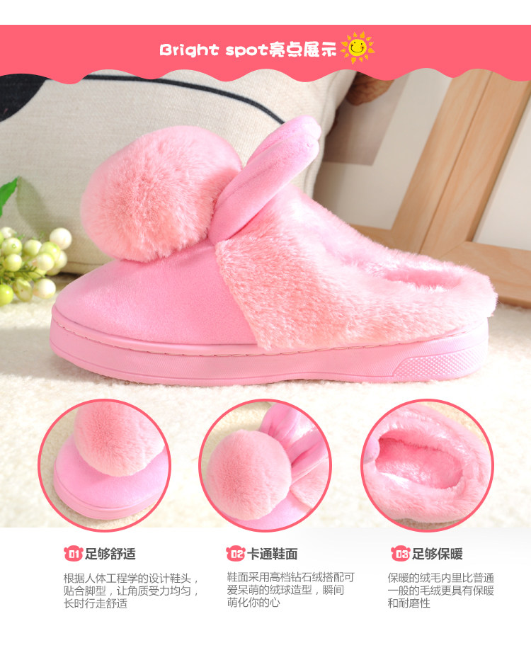 Pantoufles enfants en suède pour hiver - semelle plastique - Ref 986547 Image 50