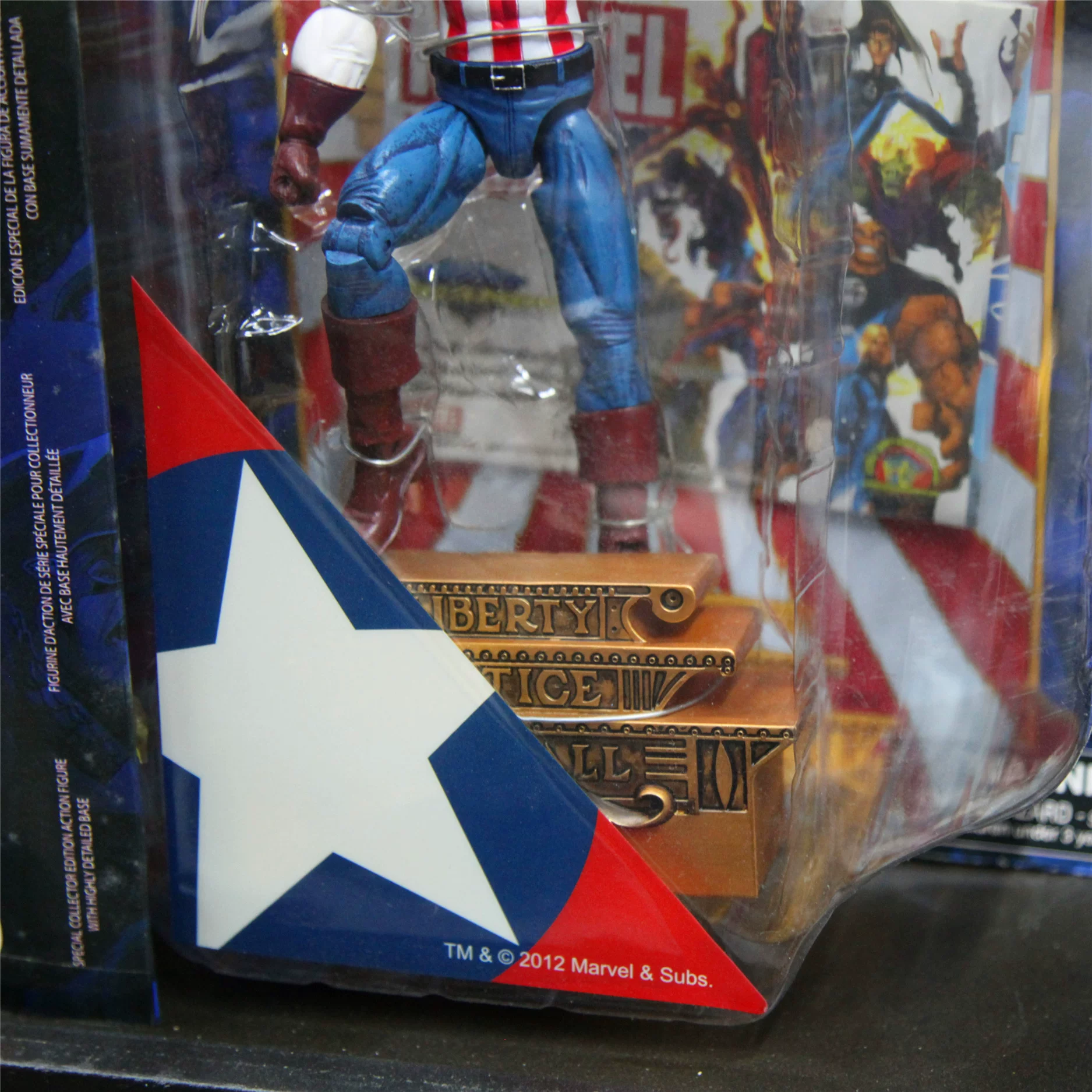 Команда Мстители, подвижная минифигурка, Marvel, Капитан Америка, 6 дюймов