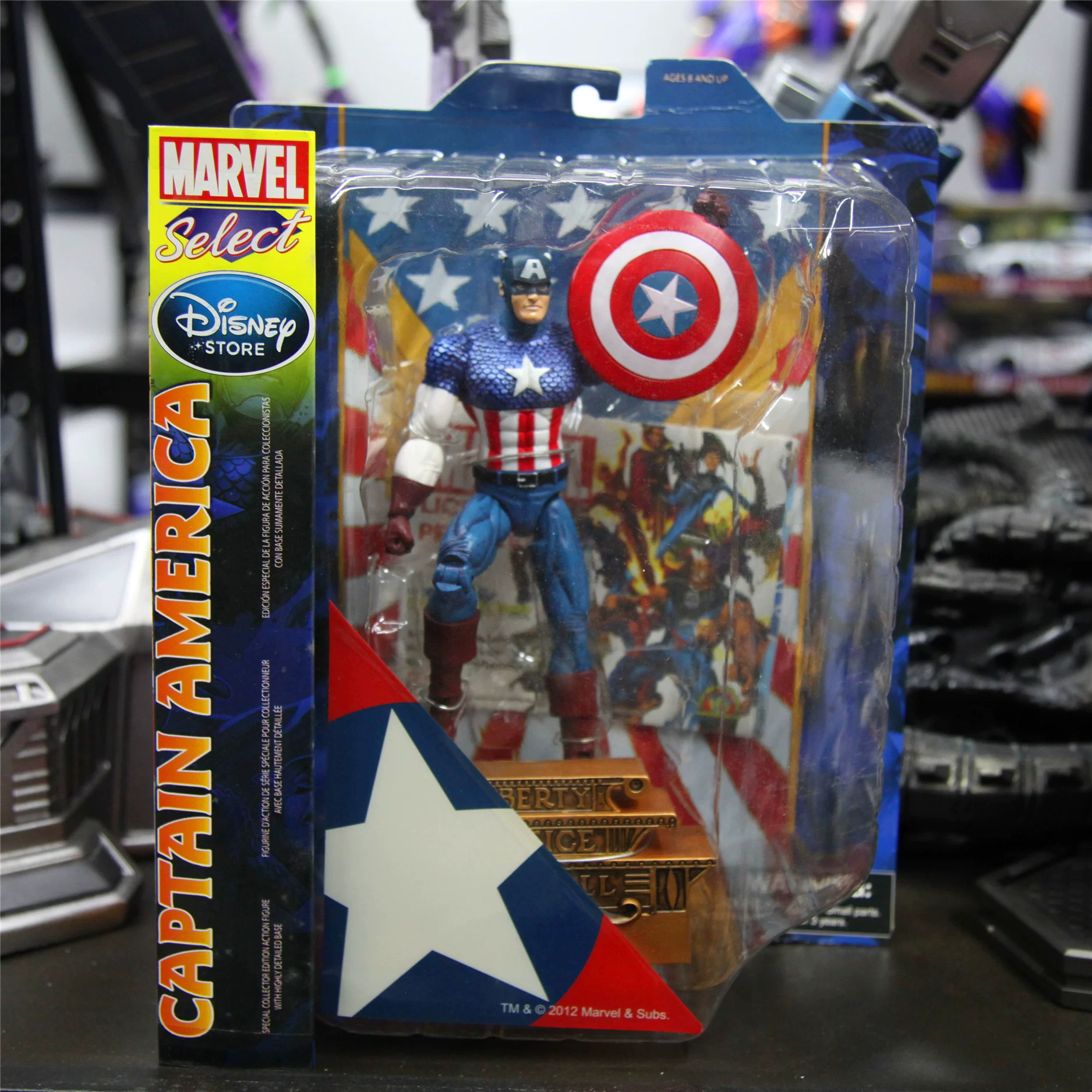 Команда Мстители, подвижная минифигурка, Marvel, Капитан Америка, 6 дюймов