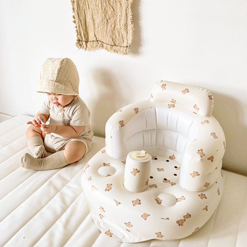 Baby baby sofa baby to learn chair inflatable children assisted child sitting training without injuring column artifacts for 4-36 months