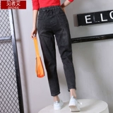 Штаны, джинсы, весенняя летняя одежда для отдыха, свободный прямой крой