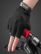 CATEYE cat eye riding gloves half finger sports fitness gloves men and women short finger mountain road bike spring and summer