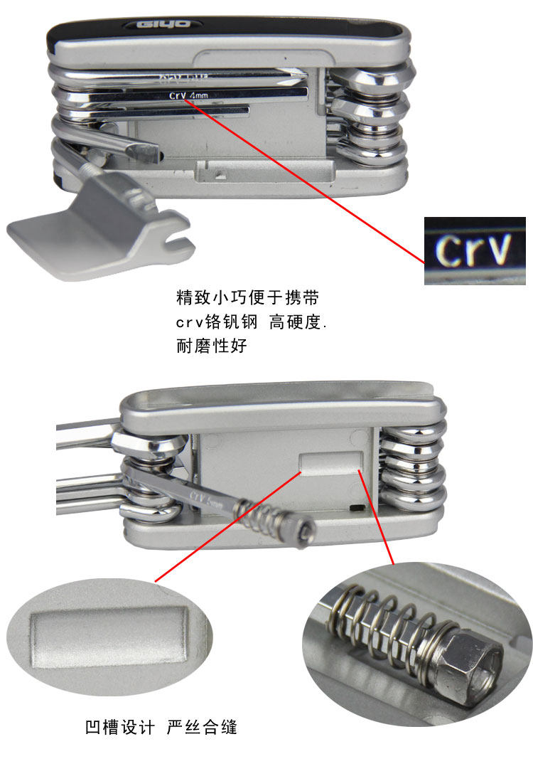 Clé pour réparation vélo TOTTA - Ref 2302607 Image 16