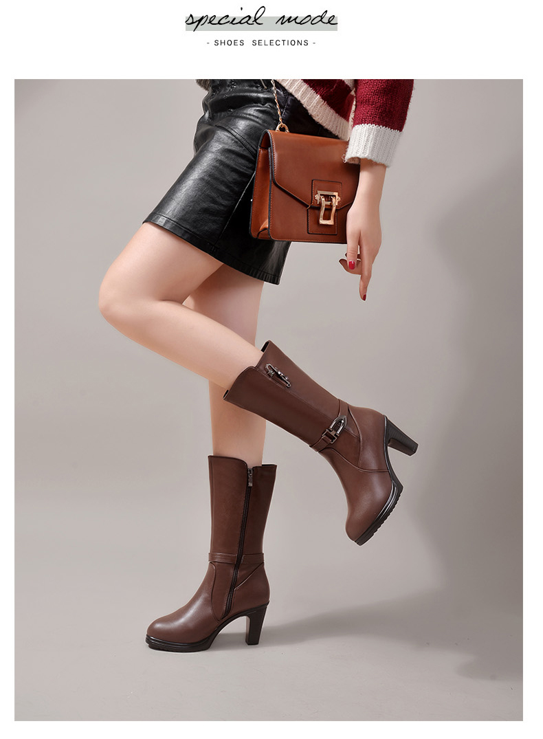 Bottes mi-saison femme OTHER en Polyurethane - Ref 3250156 Image 20