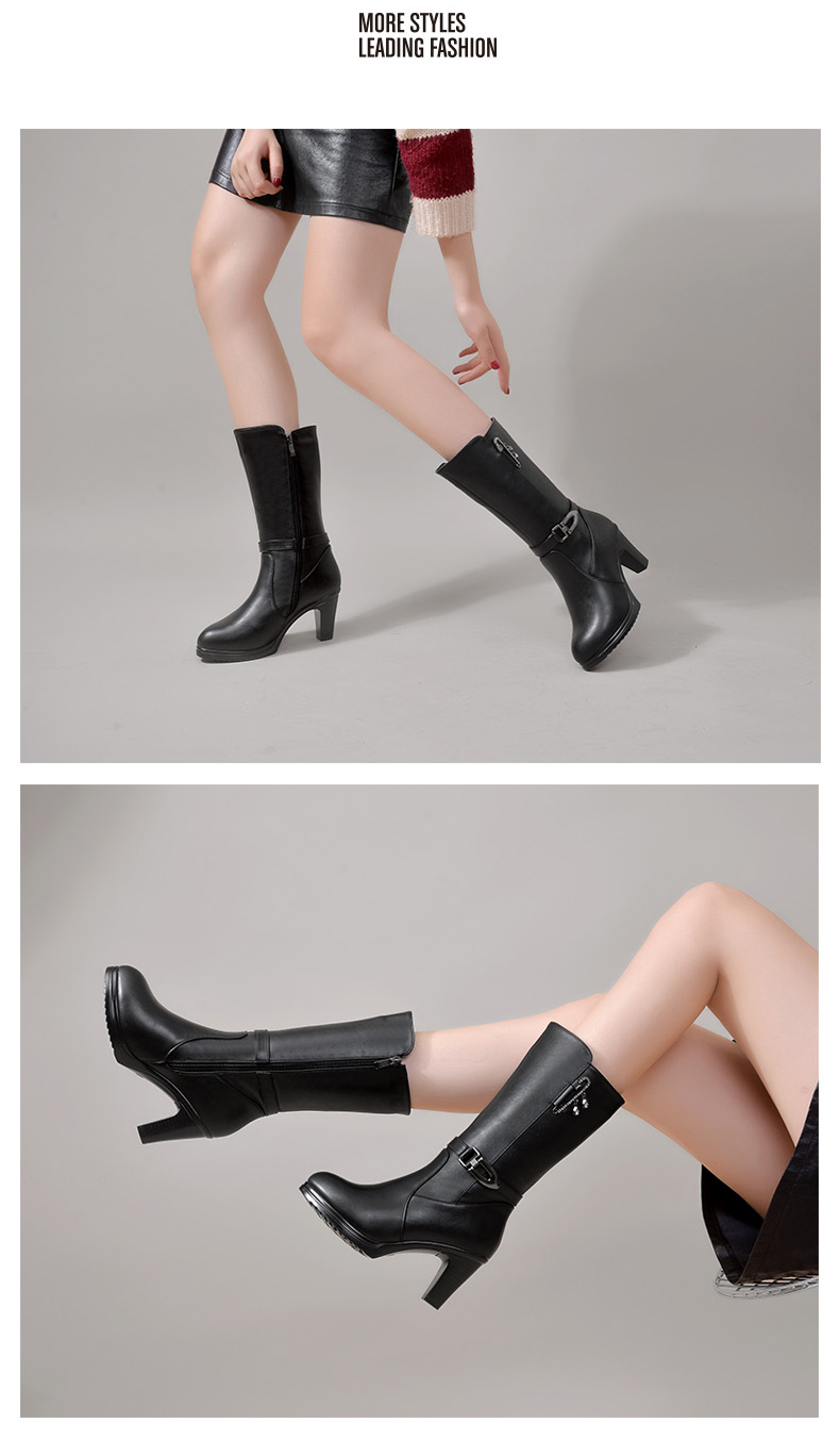 Bottes mi-saison femme OTHER en Polyurethane - Ref 3250156 Image 17