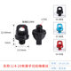 Screw hand-tightening camera tripod