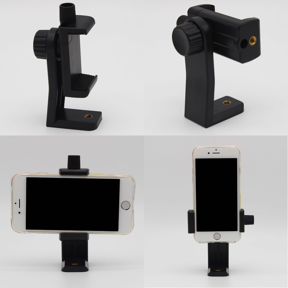 Mobile phone tripod clip photo selfie video live horizontal vertical rotation Video triangular bracket Step up seat-Taobao