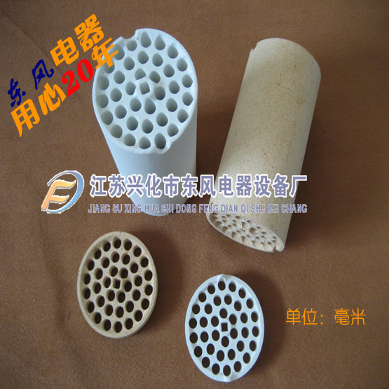 Manufacturer direct sales heater heating core high temperature alumina diameter 68 honeycomb ceramic core ceramic rack Type tube