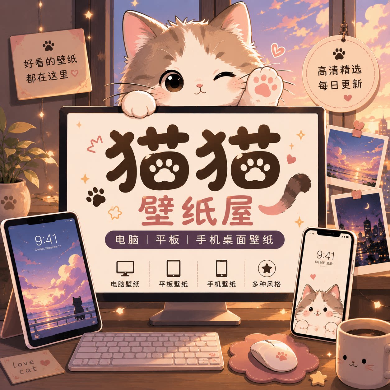 猫猫壁纸屋