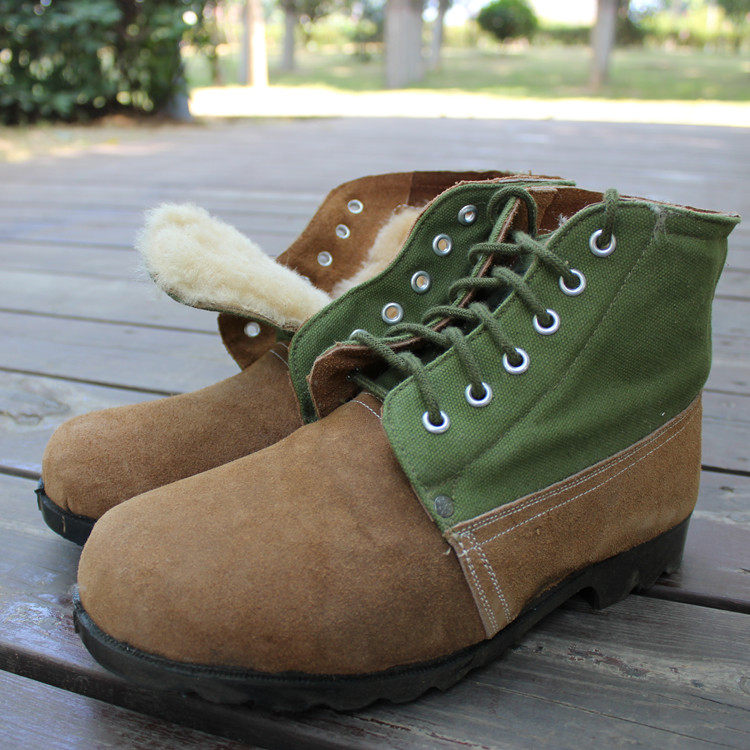 Boots militaires en toile - chaud - Ref 1397166 Image 9