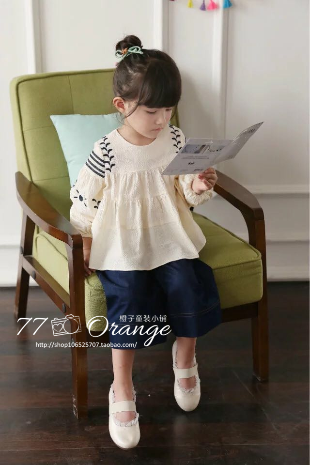 Chemise fille à manche longue - Ref 2085602 Image 16