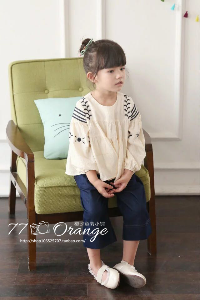 Chemise fille à manche longue - Ref 2085602 Image 17