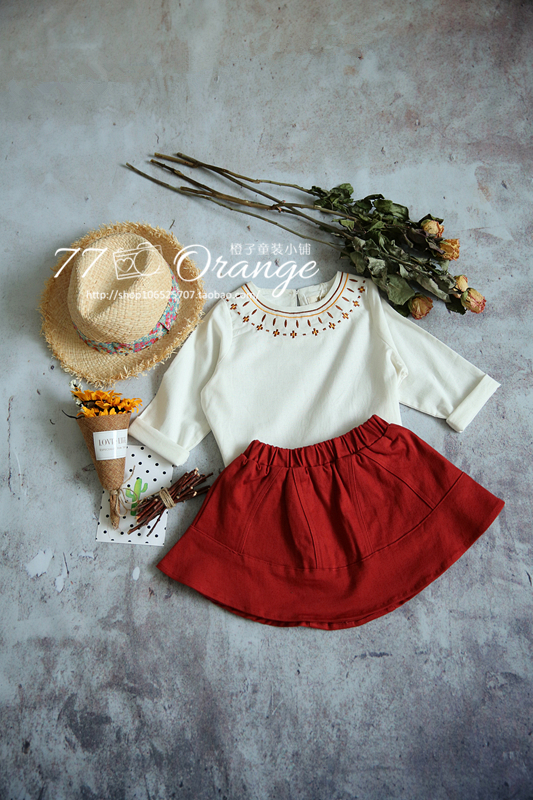 Chemise fille à manche longue - Ref 2085888 Image 9