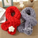 Crayon Shinki Тот же шарф Большой ручной ручной ткац