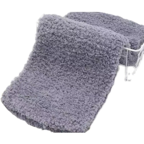 Шарф, плетеное полотенце ручной работы, коралловый набор материалов, с медвежатами, «сделай сам», делается под заказ