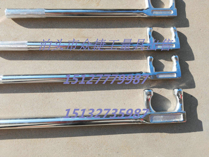 Anti-slip two-claw wrench valve wrench two-claw F wrench 500 600 700 800 900 anti-slip valve wrench
