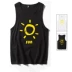 Áo vest thể thao nam cotton Yu Wenle triều nhãn hiệu áo vest đi biển bóng rổ áo vest trẻ trung 2019 - Áo vest cotton áo thun nam body Áo vest cotton