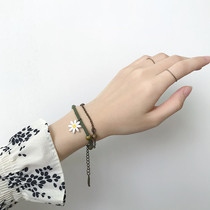 lolita Unicorn Handlestring Female Student Bracelet ins Small Design Gradually Frozen Mori hipster Hand Jewelry