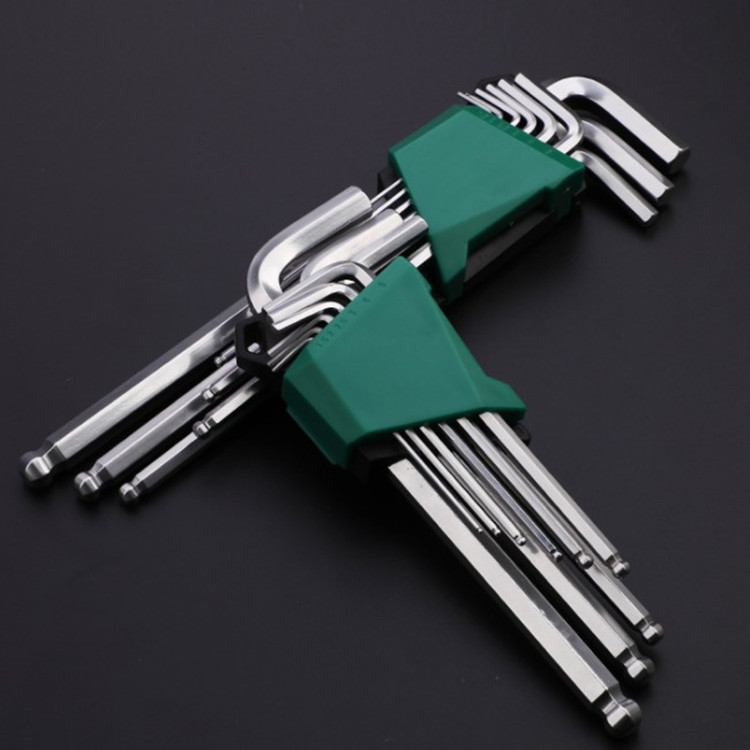 Medium long section L type public system lengthened group sleeve lengthened head ball inner hexagon wrench lengthened hexagonal key suit wrench-Taobao