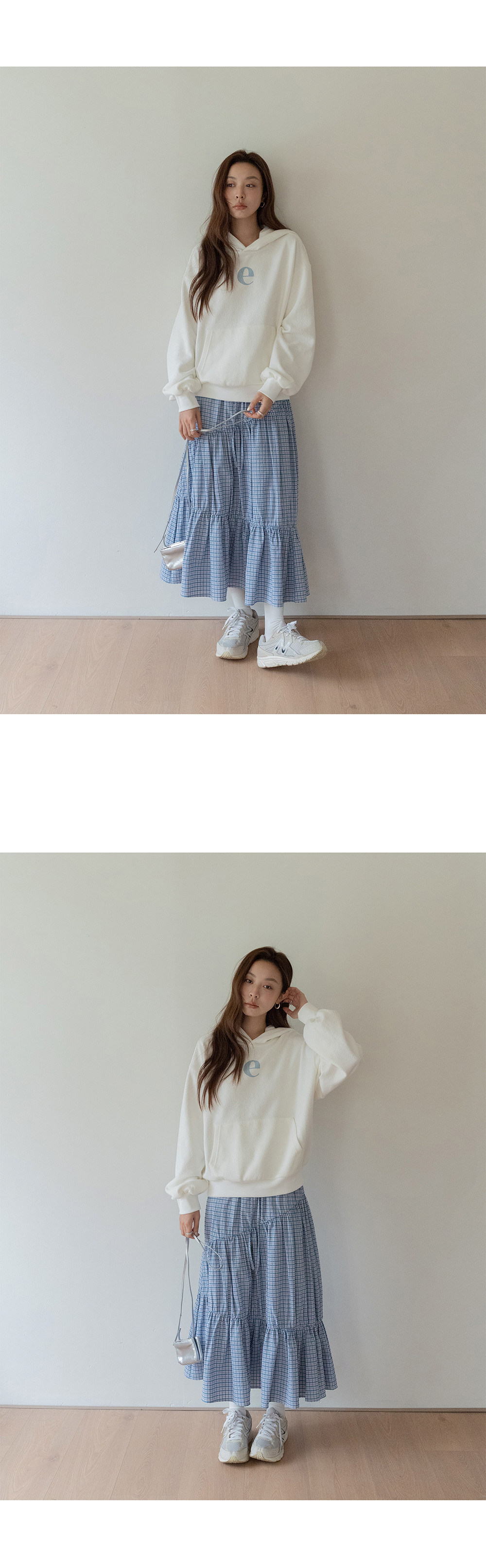 VNOOK вязаное хлопковое худи с принтом свободного кроя женское весна 2026 повседневная универсальная кофта