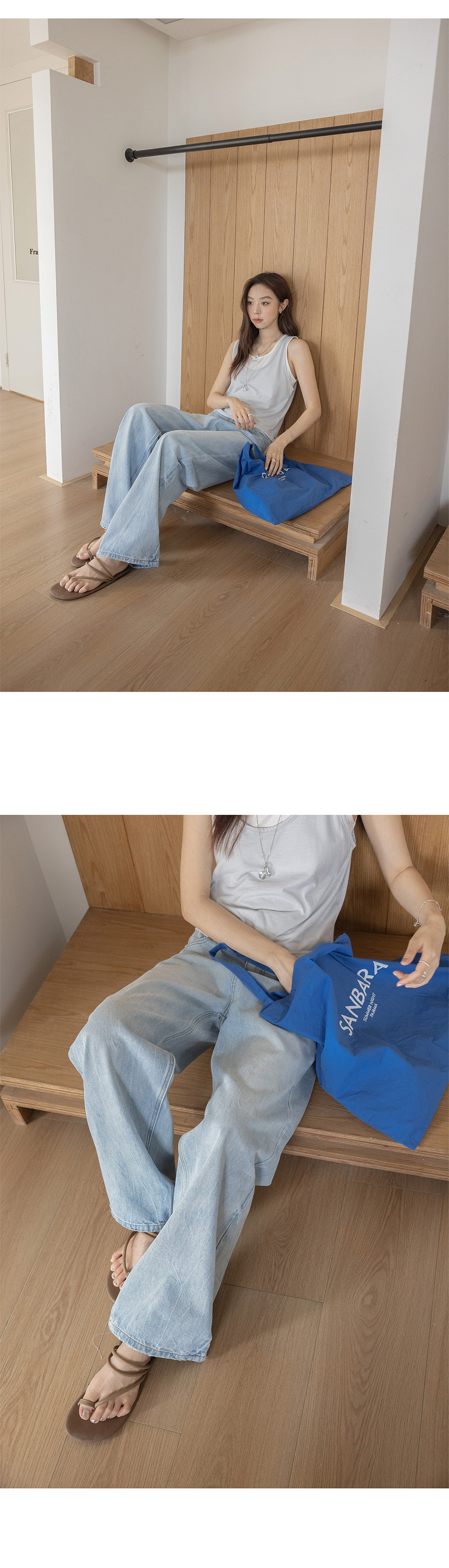 VNOOK женская майка на бретельях с U-образным вырезом и контрастной отделкой, легкая тонкая безрукавная футболка, комплект из двух предметов для летнего сезона