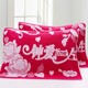Everyday specials a pair of pure cotton thickened soft high-end red wedding pillow scarves genuine plus four seasons