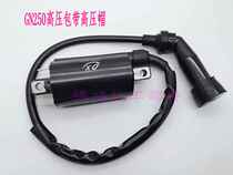 GN250 motorcycle high pressure bag Wangjiang 250 high pressure bag spark plug cap high pressure cap
