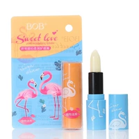 BOB Sweet yêu dưỡng ẩm Lip Balm dưỡng ẩm Lip Care Facial Lip Balm Beauty Makeup Two Pieces ngủ môi laneige