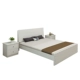 Đơn giản giường gỗ hiện đại 1,8 m giường đôi 1,5m hộp cao giường giường lưu trữ tổng thể giường ngủ ngân sách - Giường